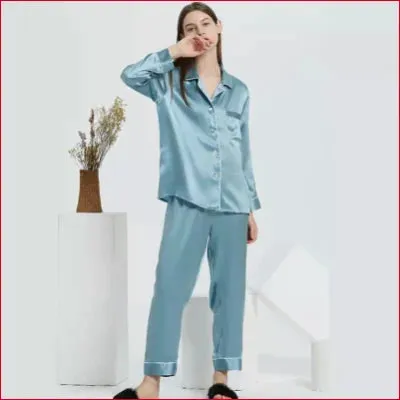 Eco-Friendly Mulberry Pure Silk Women’s Pyjamas
