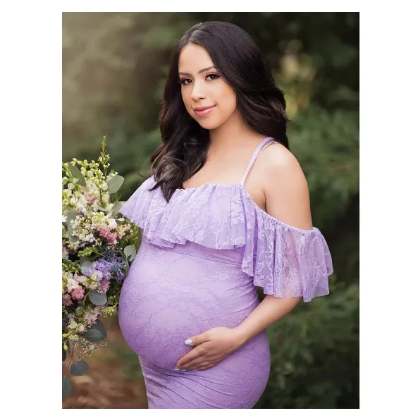 Elegant maternity occasion dresses Off Shoulder Dress For Maternity Photoshoot Maternity Dresses For Baby Shower