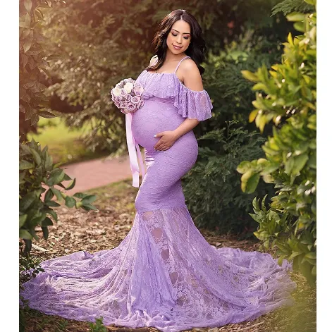 Elegant maternity occasion dresses Off Shoulder Dress For Maternity Photoshoot Maternity Dresses For Baby Shower