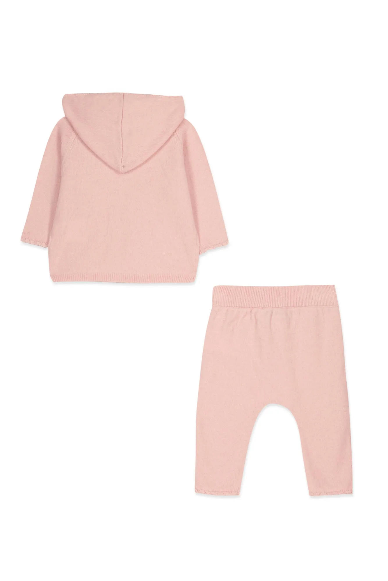 Ensemble - Laine rose poudré douceur