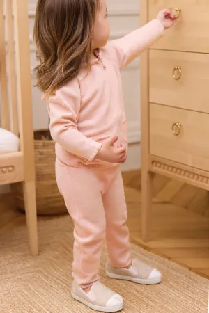 Ensemble - Laine rose poudré douceur