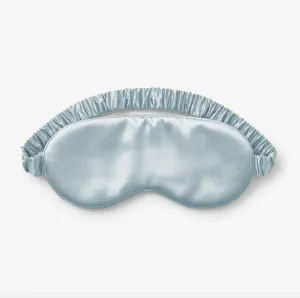 Eucalyptus Silk Sleep Mask: Light Blue