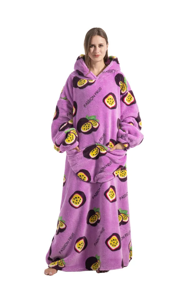 Extra Long Oversized Blanket Hoodie