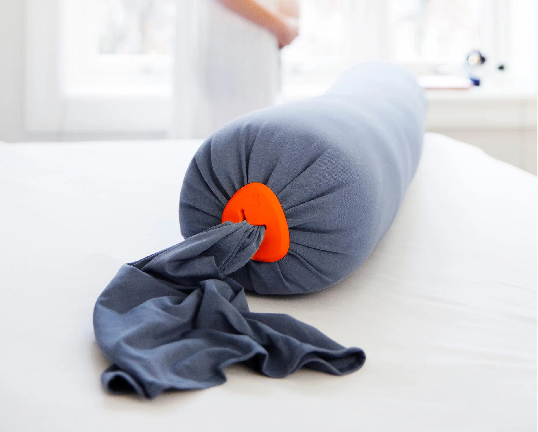 Extra Pregnancy Pillow Cover - Dusty Blue