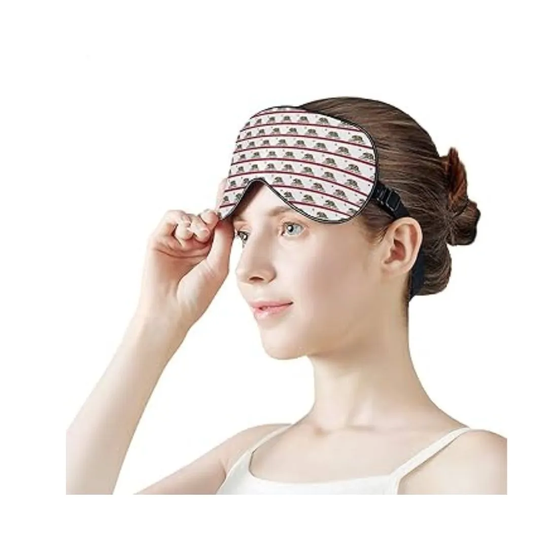 Eye Mask for Sleeping | Super Soft Sleeping Mask Blind for Comfortable Sleep | Travelling Sleep Mask Pad, (Multicolor)