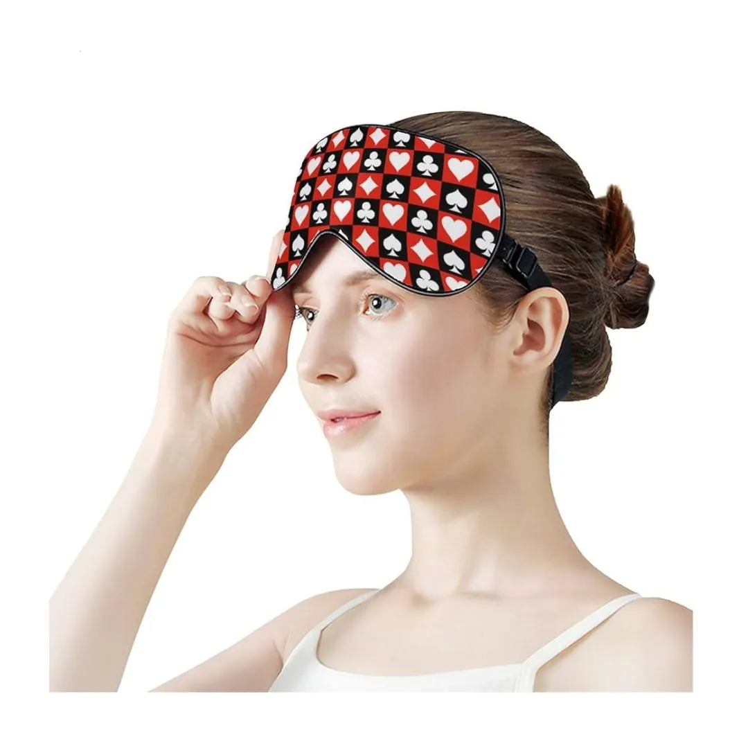 Eye Mask for Sleeping | Super Soft Sleeping Mask Blind for Comfortable Sleep | Travelling Sleep Mask Pad, (Multicolor)