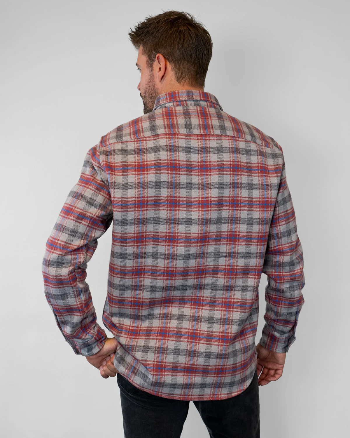 Field Grand Flannel, Sedona Red
