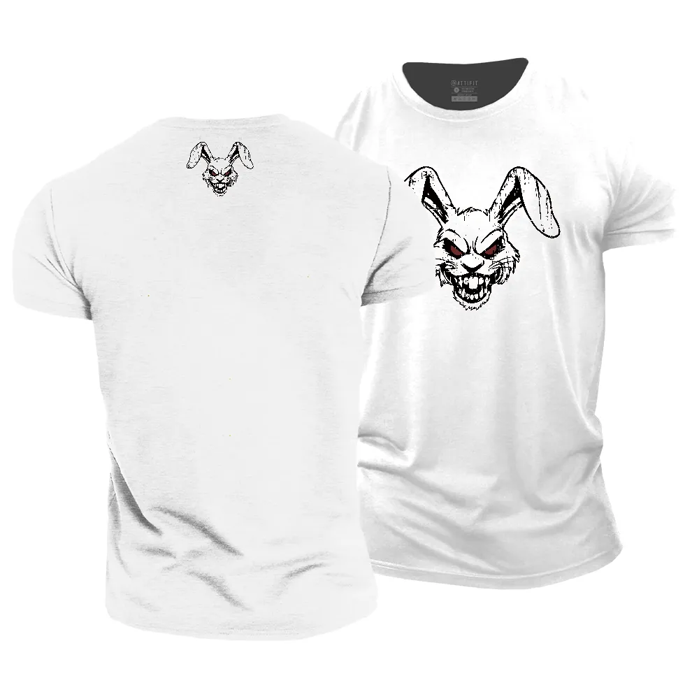 Fierce Rabbit Cotton T-Shirt