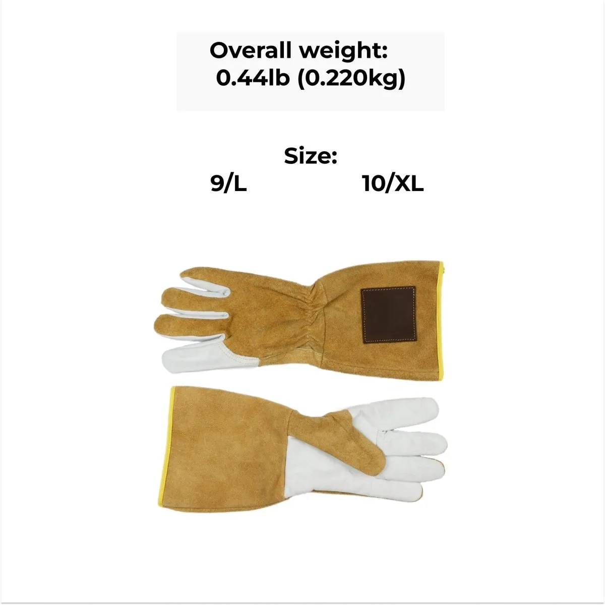 Fire resistant leather gloves for artisans - Blacksmith and welding gloves