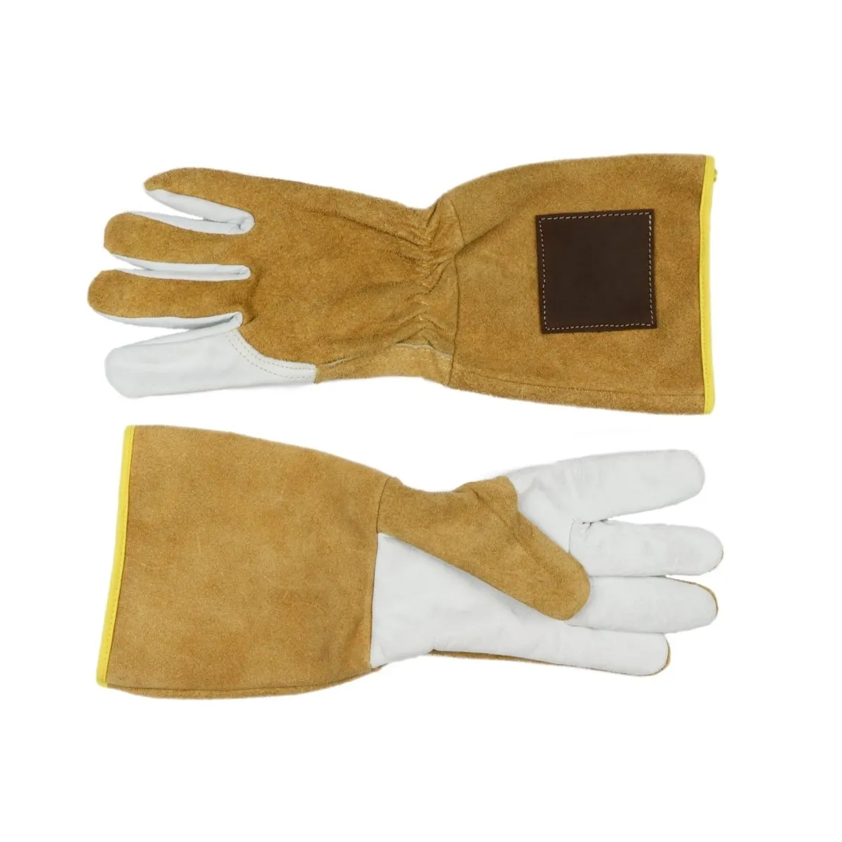 Fire resistant leather gloves for artisans - Blacksmith and welding gloves