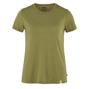 Fjallraven Womens High Coast Lite T-Shirt Moss Green