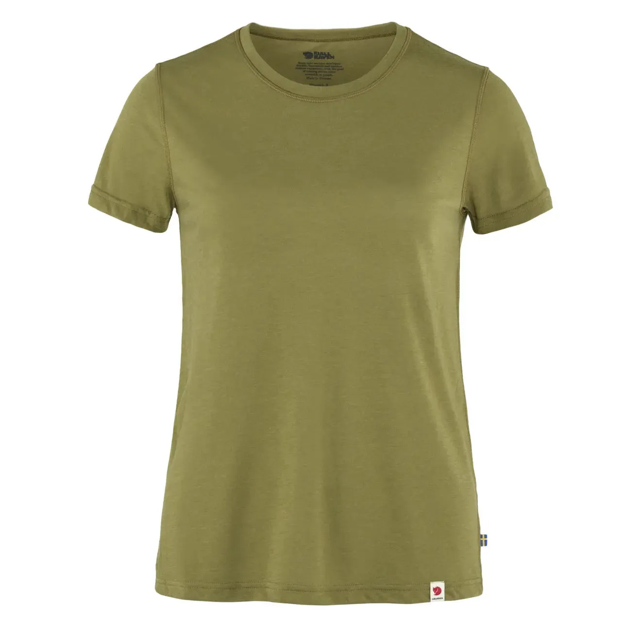 Fjallraven Womens High Coast Lite T-Shirt Moss Green