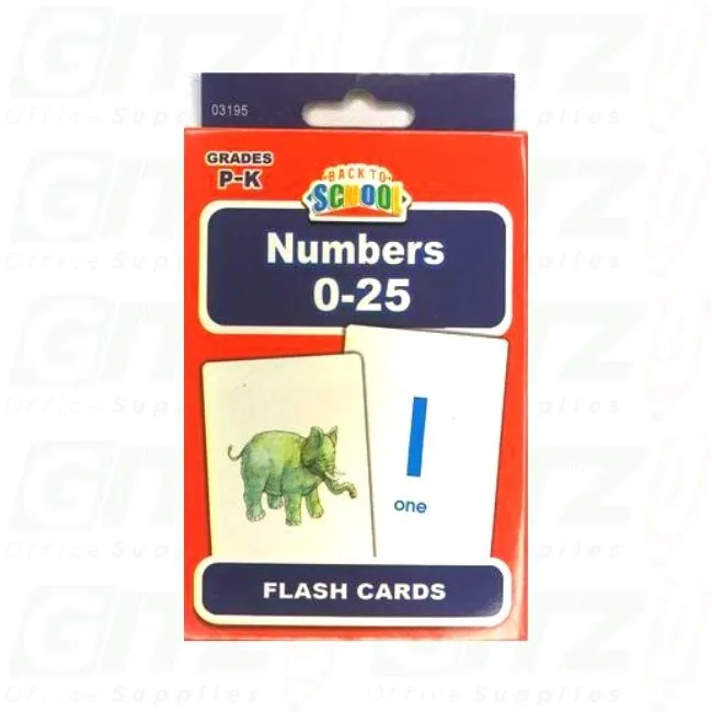 Flash Cards Alphabet / Numbers Grades P-K