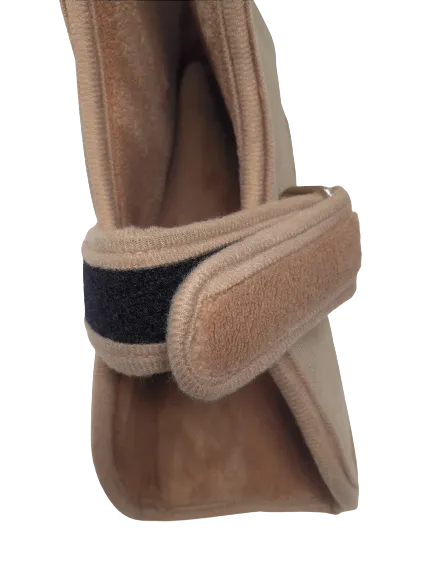Fleece Open Slippers - Coral Fleece