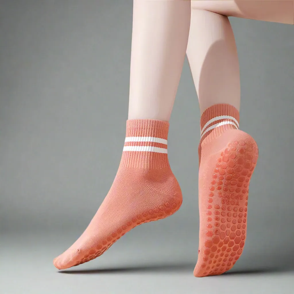 FlexHold Yoga & Pilates Grip Socks For Women