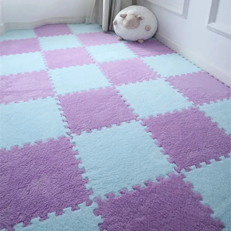 Flooring 10pcs Square Panel Floor Mat (Colour Choice)