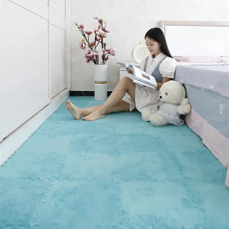 Flooring 10pcs Square Panel Floor Mat (Colour Choice)