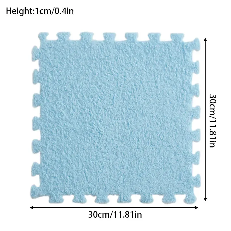 Flooring 10pcs Square Panel Floor Mat (Colour Choice)