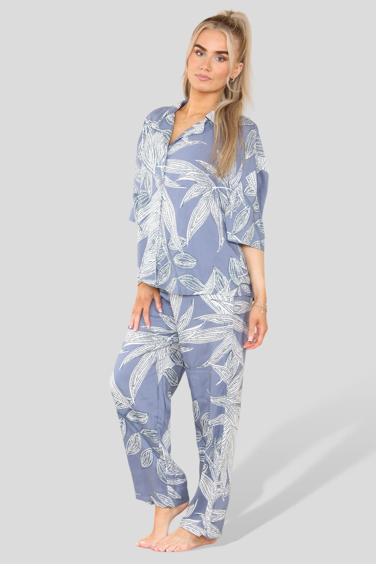 Floral Pajama Set