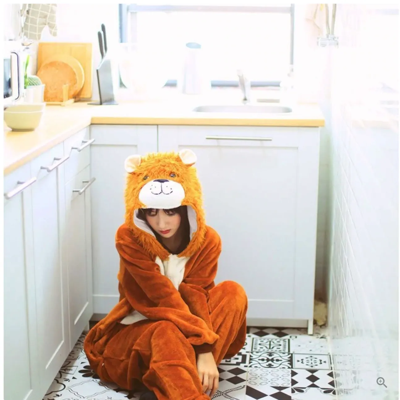 Fluffy Lion Onesie