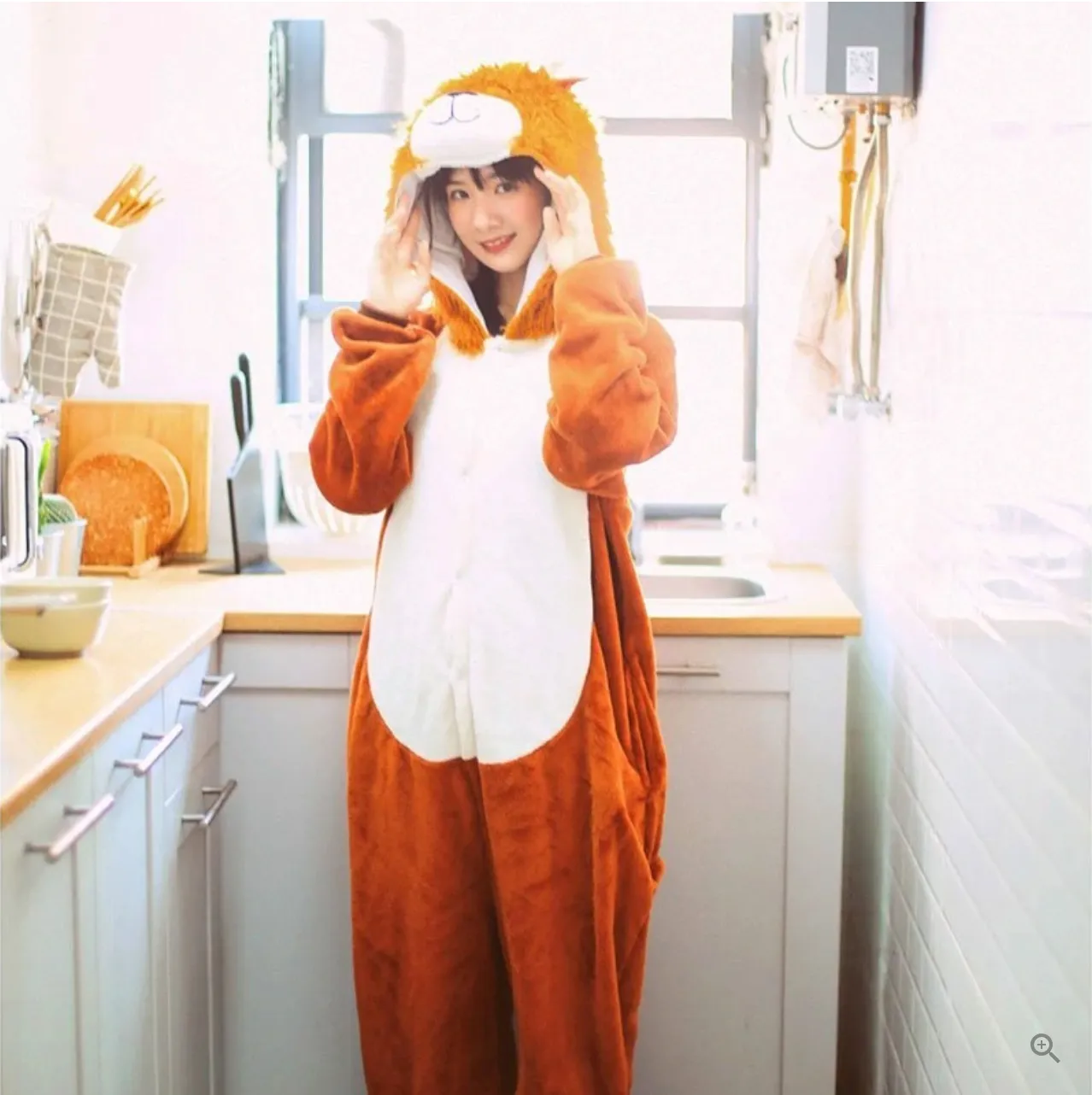 Fluffy Lion Onesie
