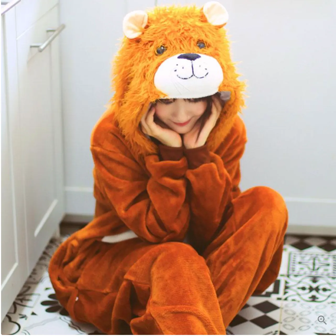 Fluffy Lion Onesie