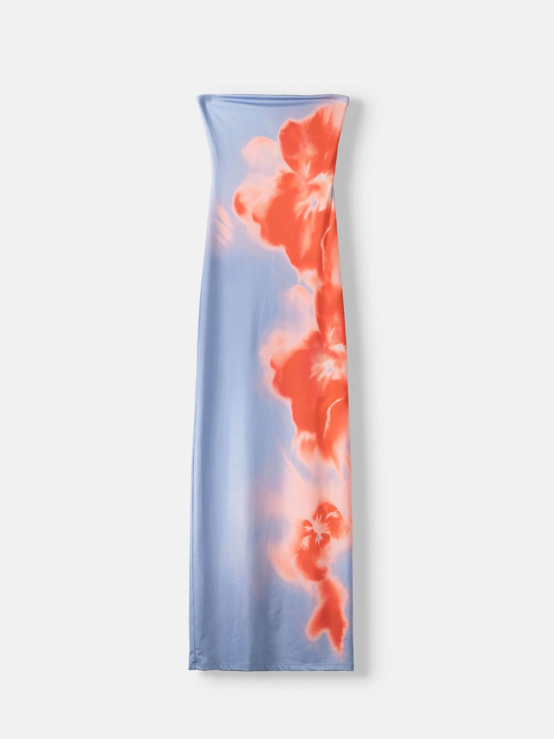 Flytonn- Bandeau Neckline Midi Dress