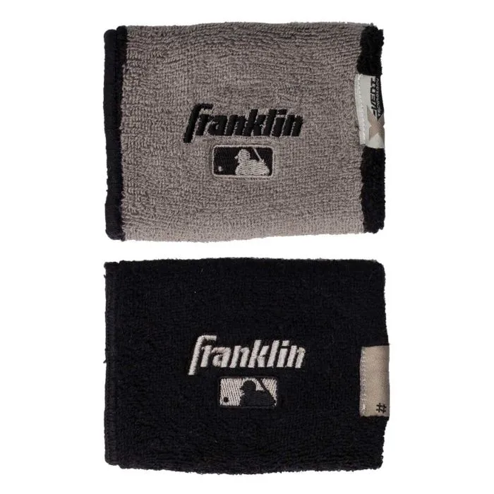 Franklin MLB® 4" X-Vent Reversible Wristbands || Pair