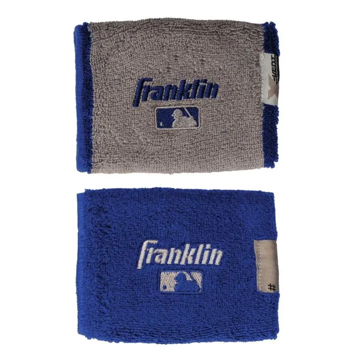 Franklin MLB® 4" X-Vent Reversible Wristbands || Pair