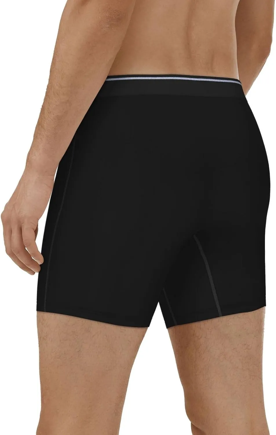 Furry Pride Men's long leg breathable boxer briefs