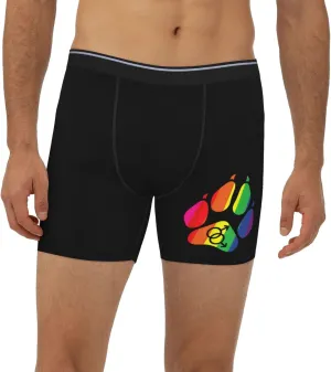 Furry Pride Men's long leg breathable boxer briefs
