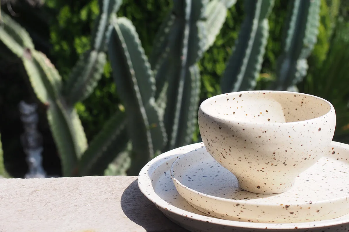 FUTOSHI Y. Lava Dots Bowl