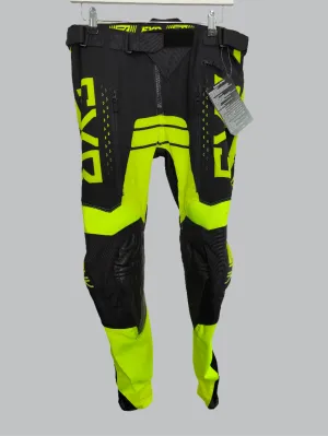 FXR Helium MX Trousers Ignition Black/HiVis 30