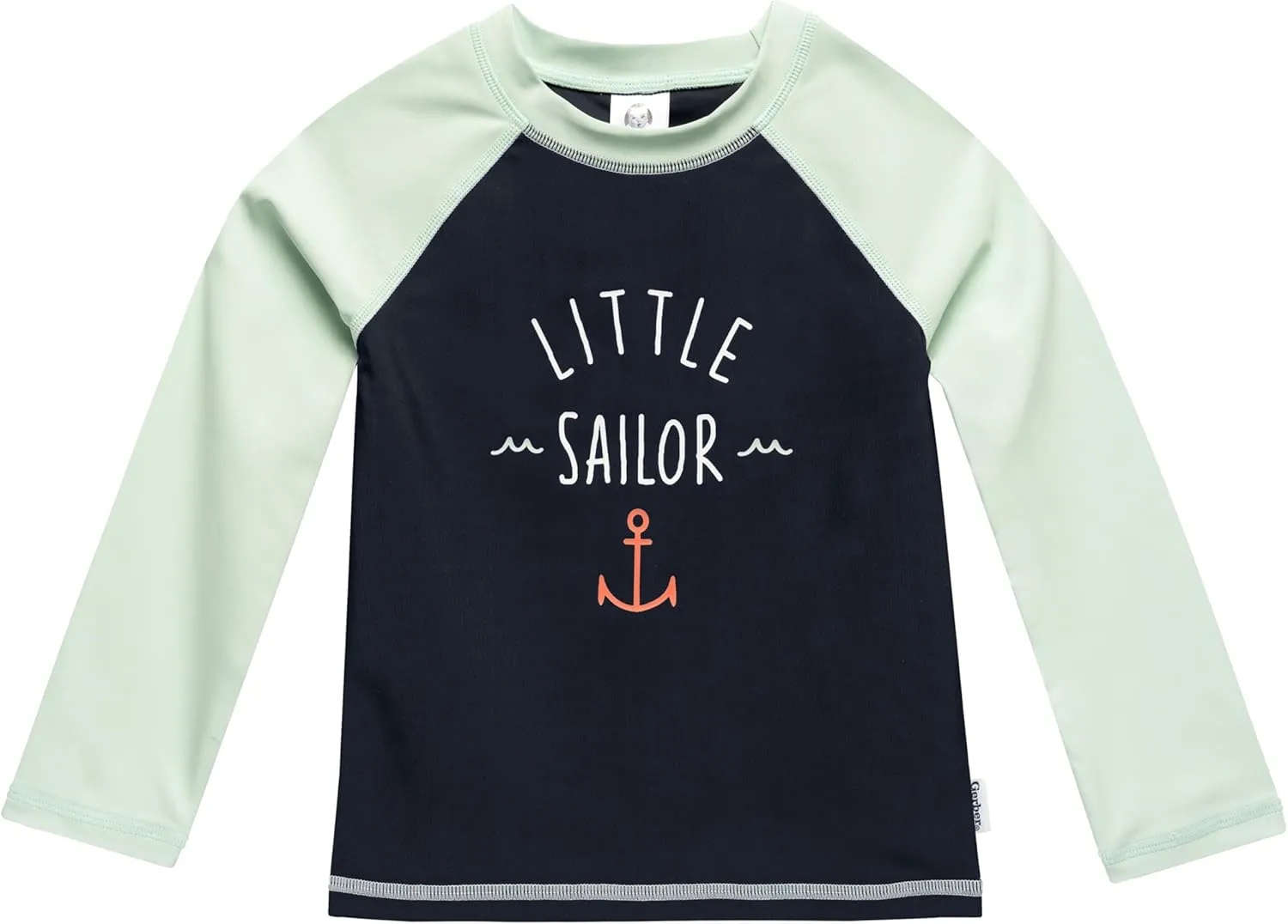 Gerber Baby Boys' Toddler Long Sleeved Rashguard Swim Bathing Suit Set
