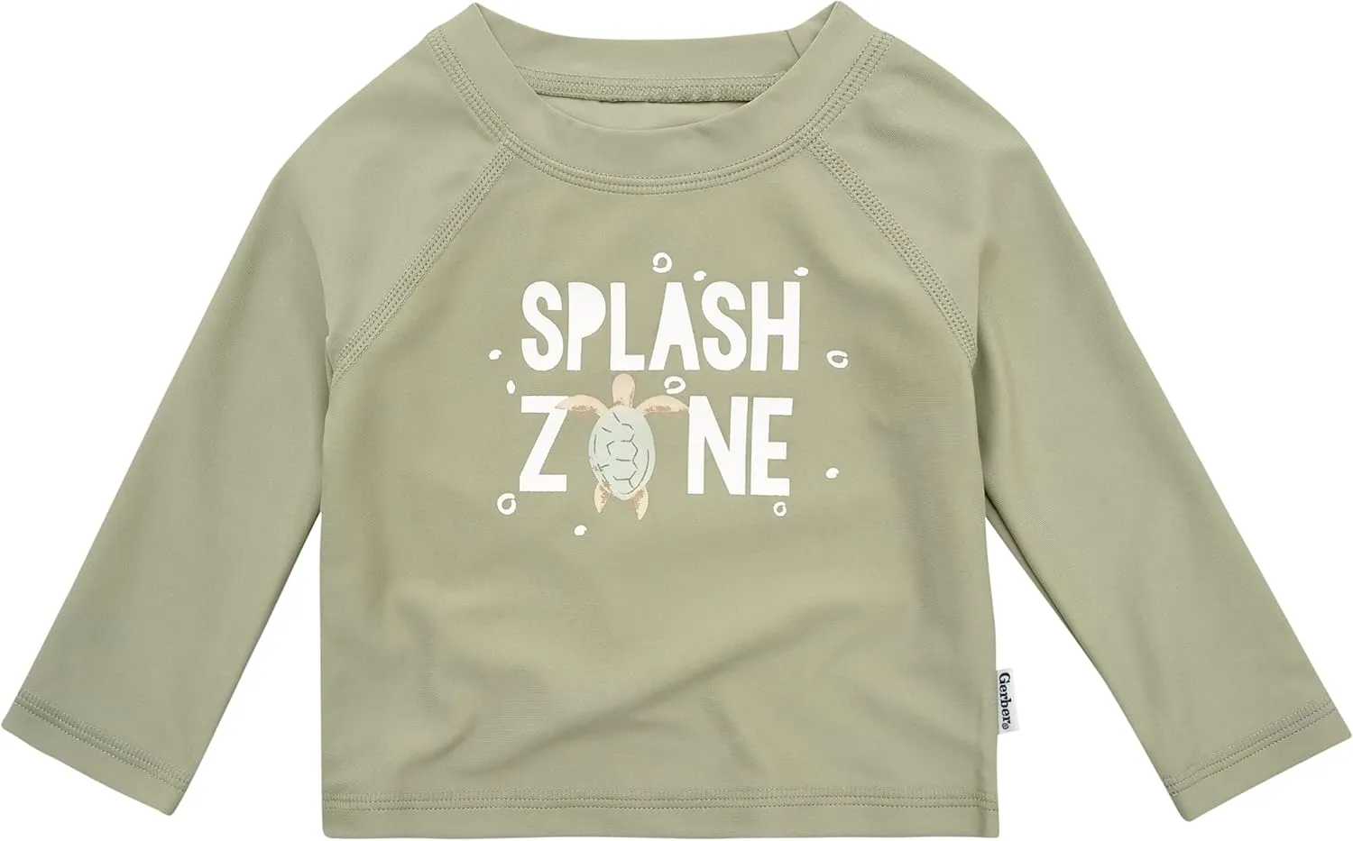 Gerber Baby Boys' Toddler Long Sleeved Rashguard Swim Bathing Suit Set