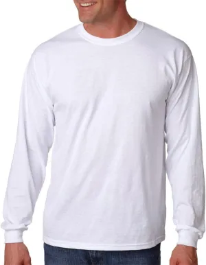 Gildan Heavy Cotton 100% Cotton Long Sleeve T-Shirt.