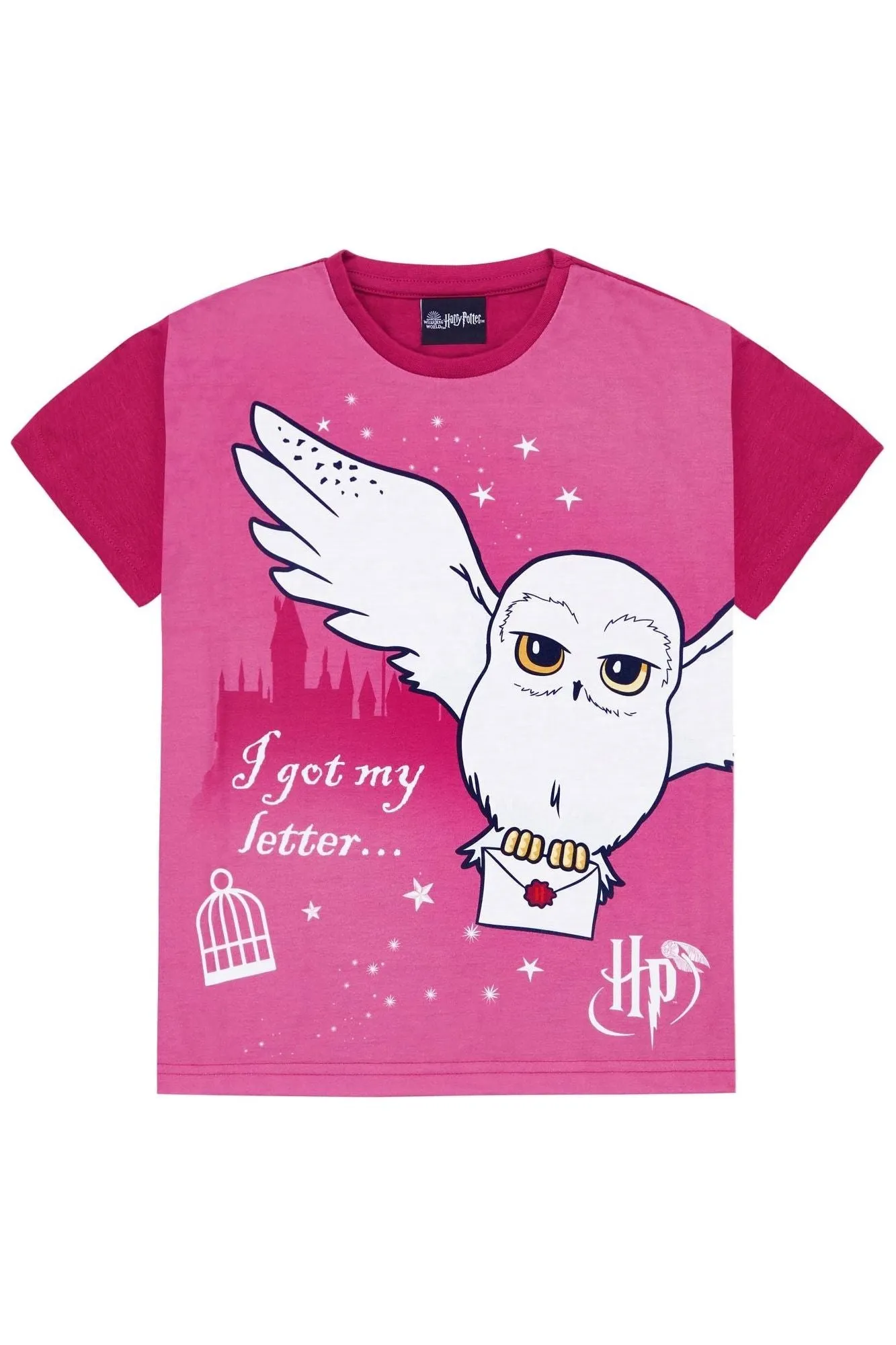 Girls Harry Potter Hedwig I got my Letter Hogwarts Short Pyjamas