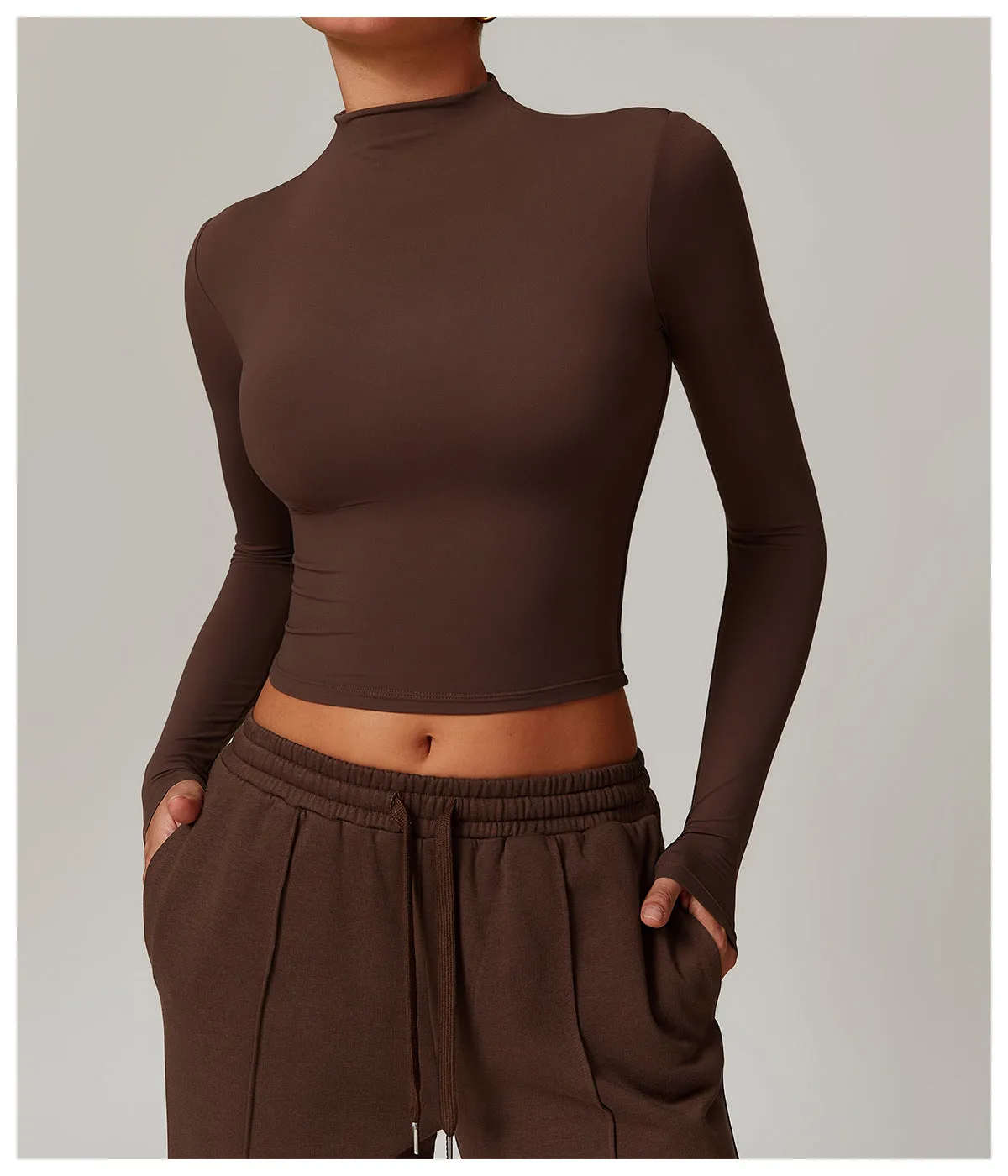 Glamour Athleisure Yoga Long-sleeved Set