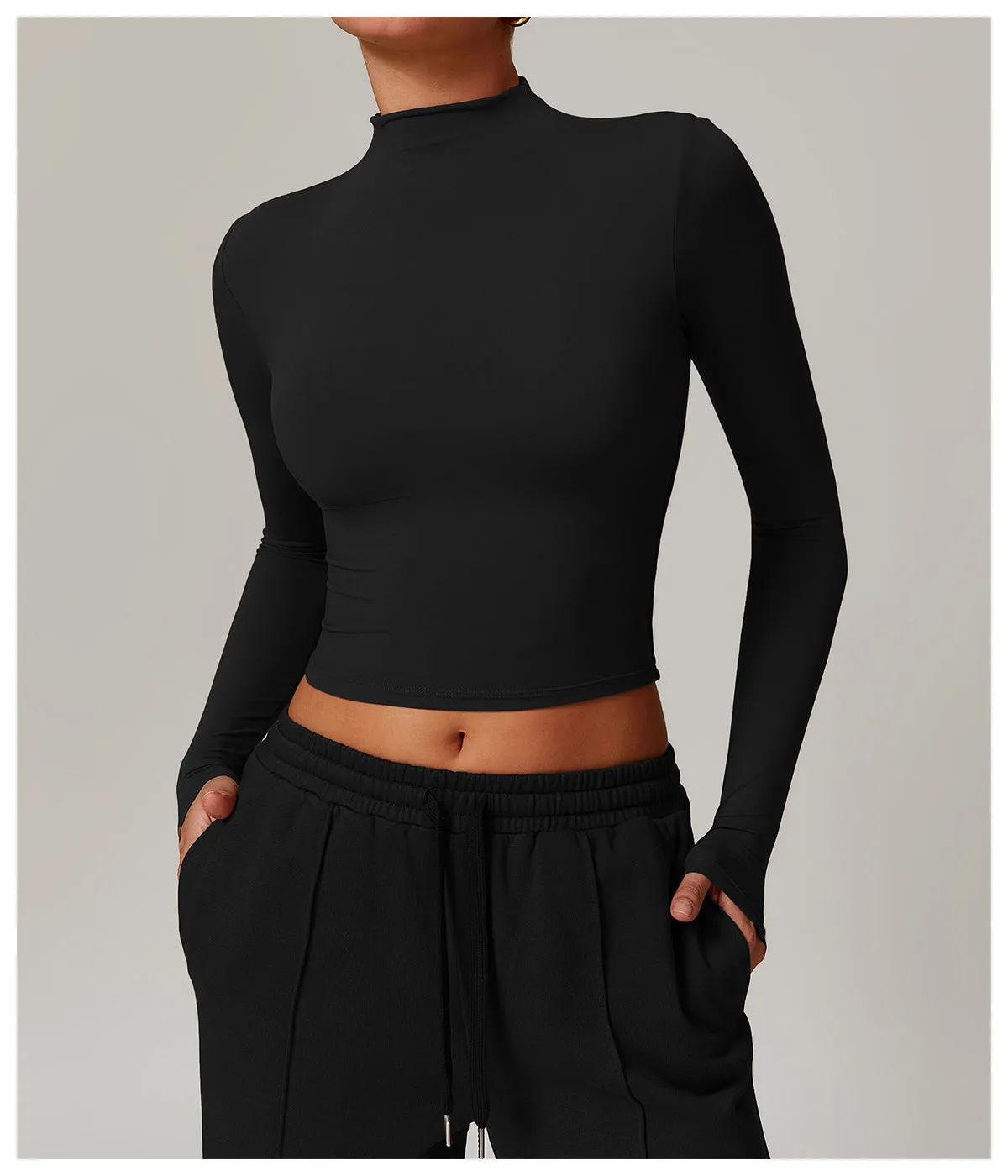 Glamour Athleisure Yoga Long-sleeved Set