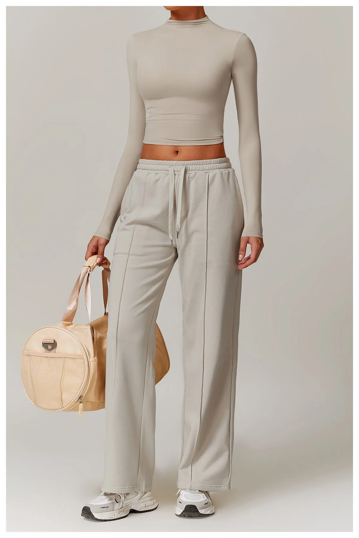 Glamour Athleisure Yoga Long-sleeved Set