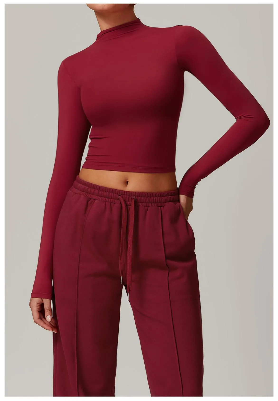 Glamour Athleisure Yoga Long-sleeved Set