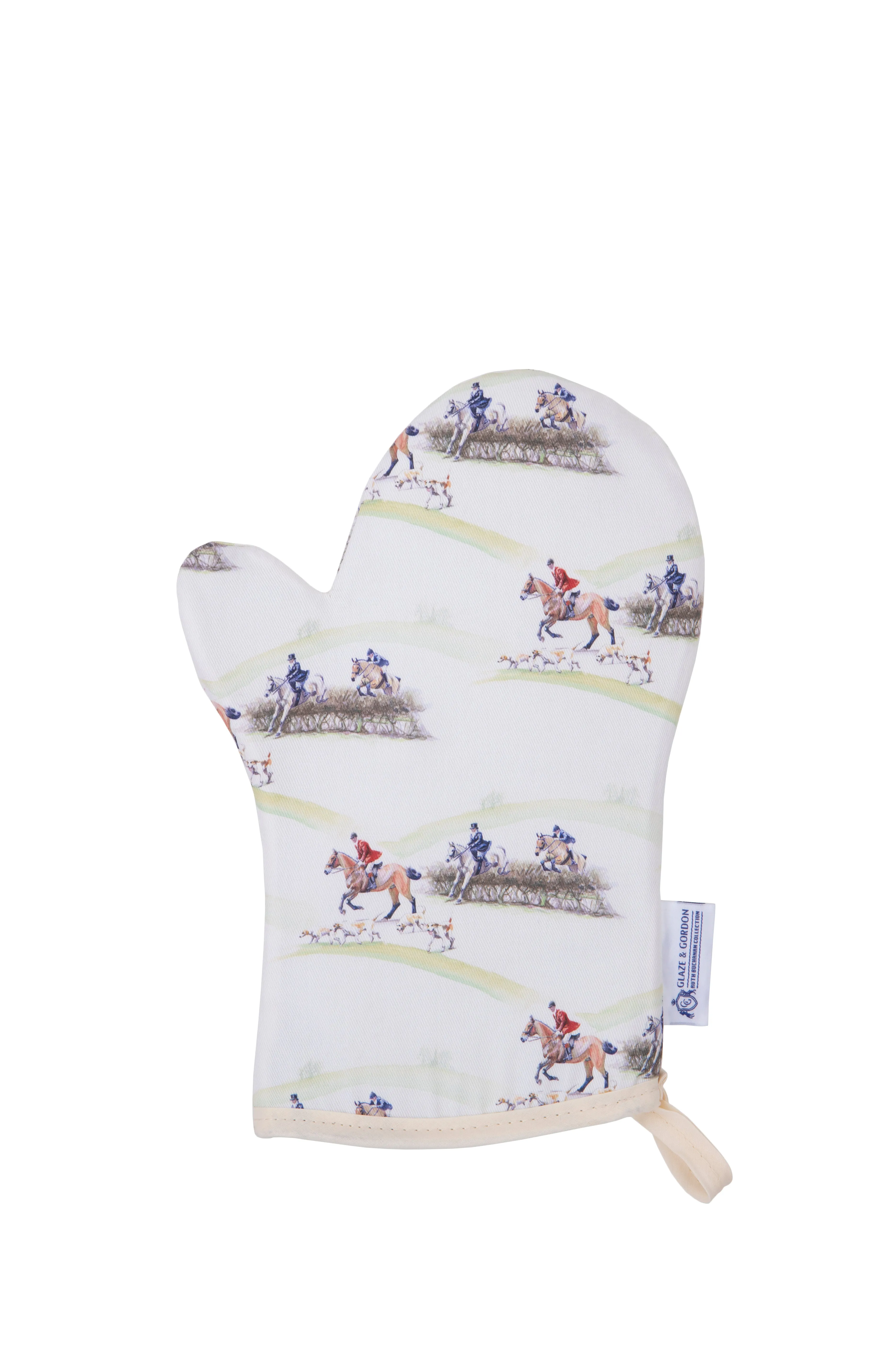 Glaze & Gordon 'The Hunt Jump' Single Oven Glove