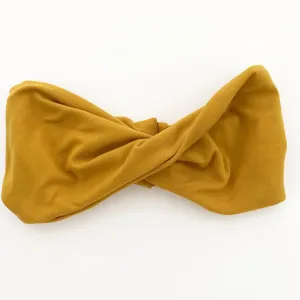 Golden Yellow Sunset Twist Headband