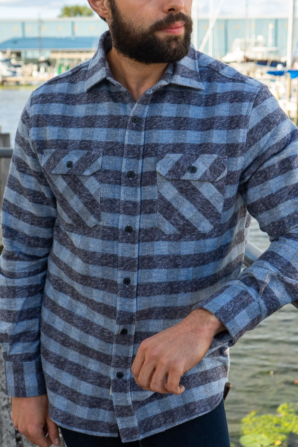 Grand Flannel, Cadet Blue