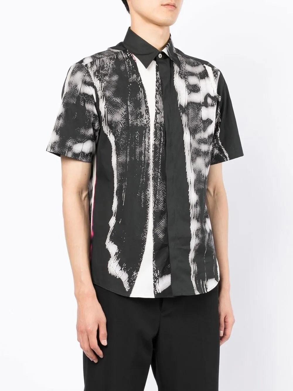 Graphic-Print Short-Sleeved Shirt