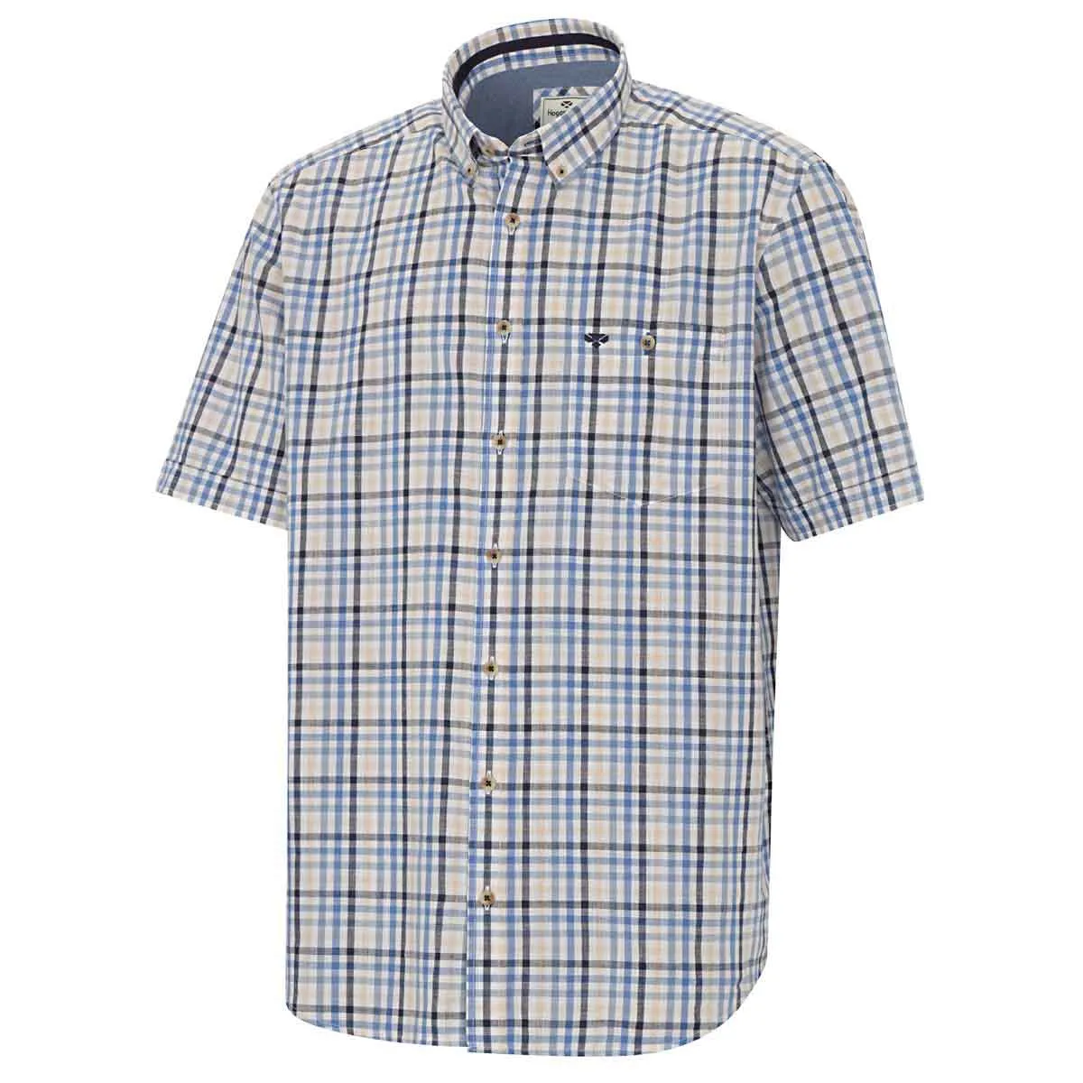 Hoggs of Fife Aberdour Short Sleeve Check Shirt
