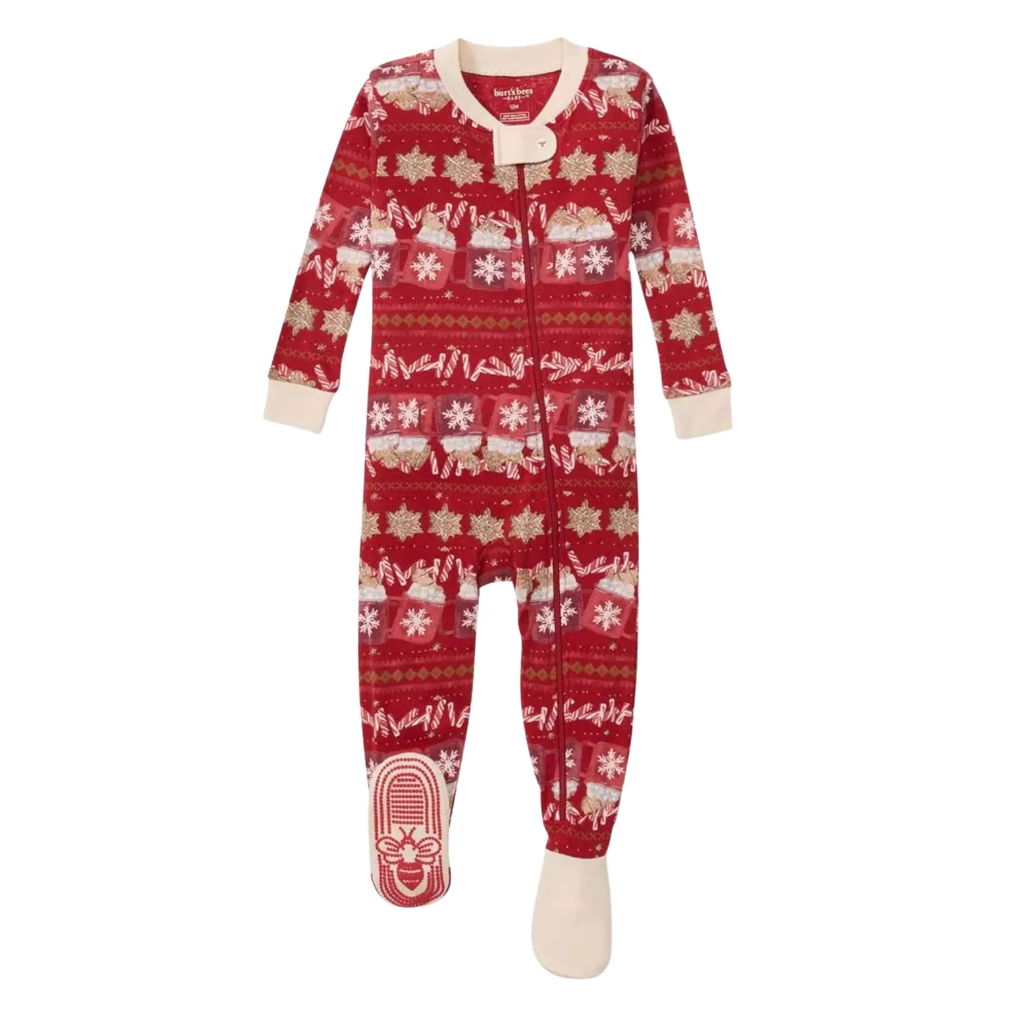 Holiday Red Hot Chocolate Organic Baby & Toddler & Kid Pajamas