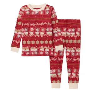 Holiday Red Hot Chocolate Organic Baby & Toddler & Kid Pajamas