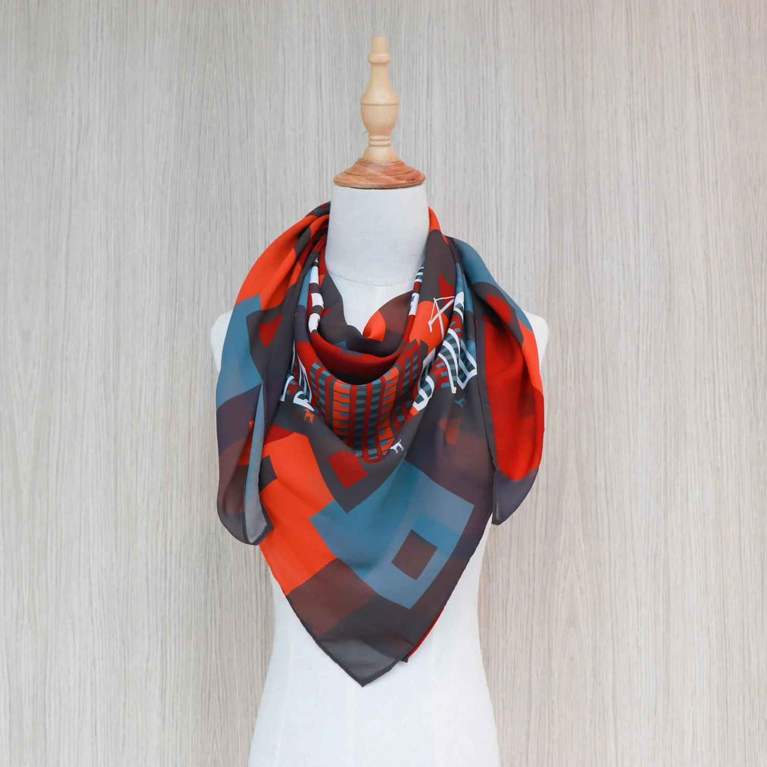 Home Away From Home Chiffon Scarf