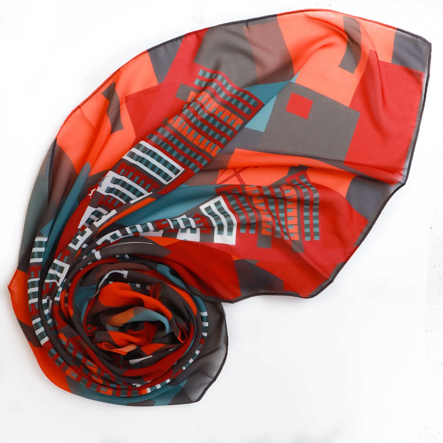 Home Away From Home Chiffon Scarf